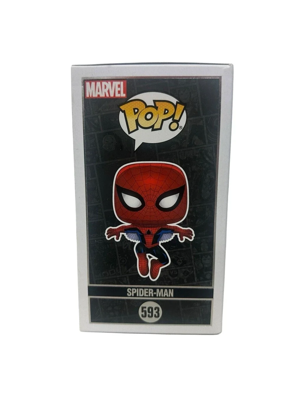 Funko POP! Marvel 80 Years Spider-Man Metallic #593 Hot Topic Exclusive
